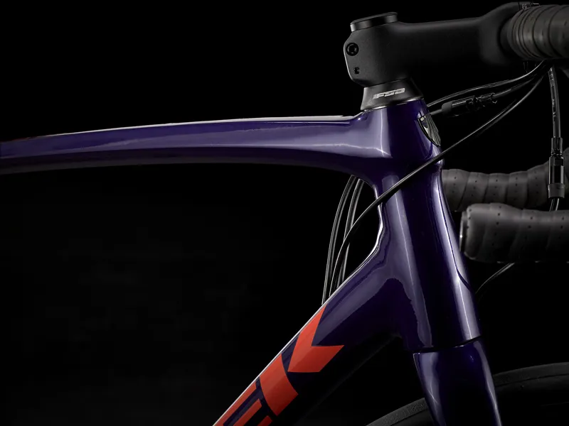 Trek Emonda ALR 5 Disc Road Race Bike 2022 in Purple and Black-4